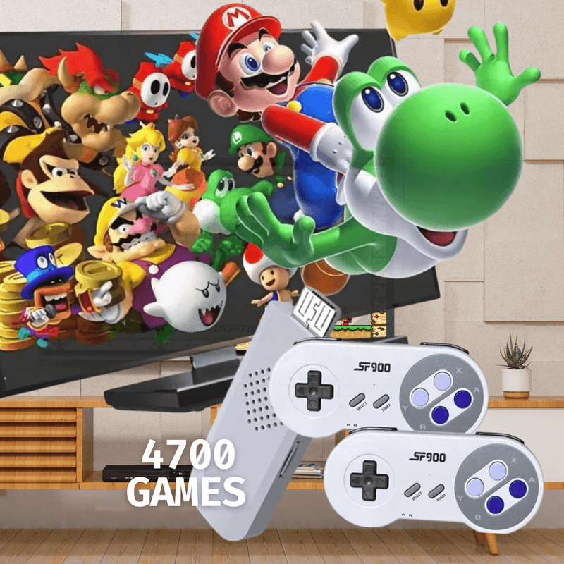 Mini Vídeo Game Super Nintendo HD 4700 Jogos