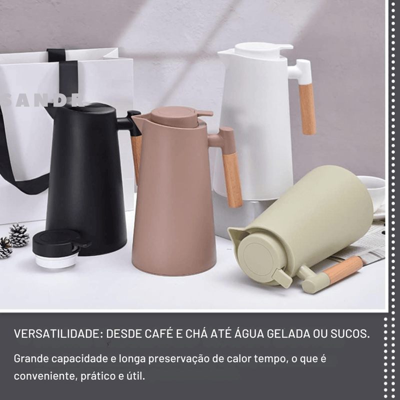 Garrafa Térmica para Café e Chá-1L